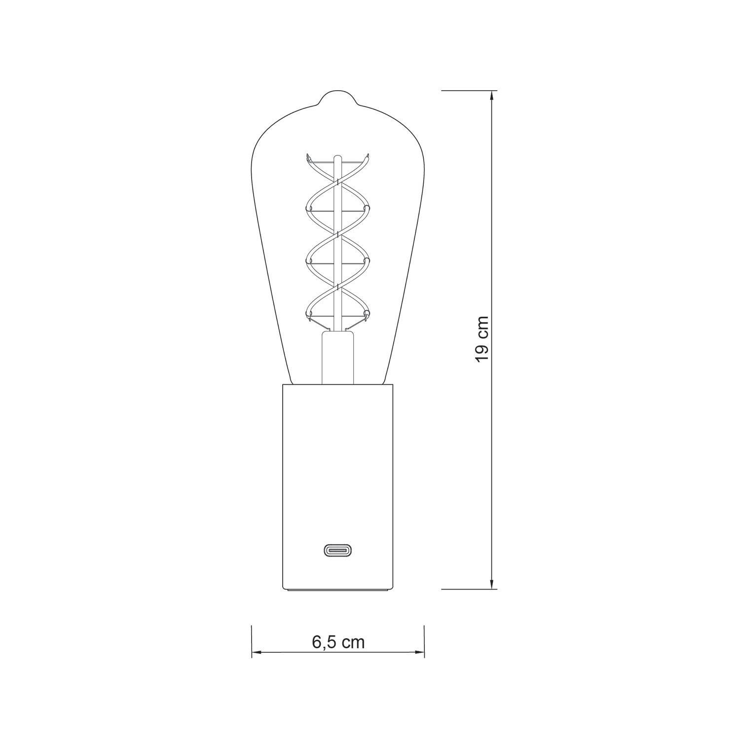 Draagbare SI! 5 volt lamp in geschenkverpakking