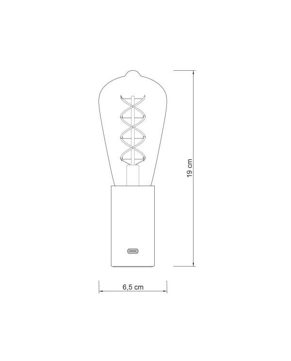 Przenośna lampa SI! 5 V z pudełkiem upominkowym