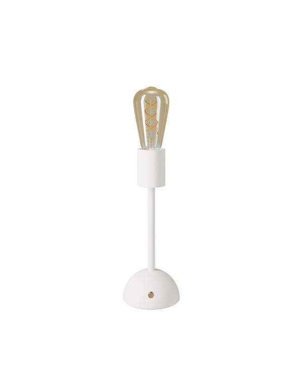 Draagbare en oplaadbare Cables02 Lamp met Edison golden globe gloeilamp