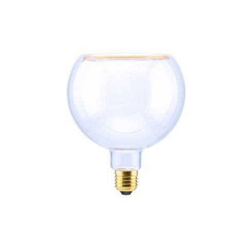 Lampadina LED Globo G125 Trasparente Linea Floating 4.5W 300Lm 2200K Dimmerabile