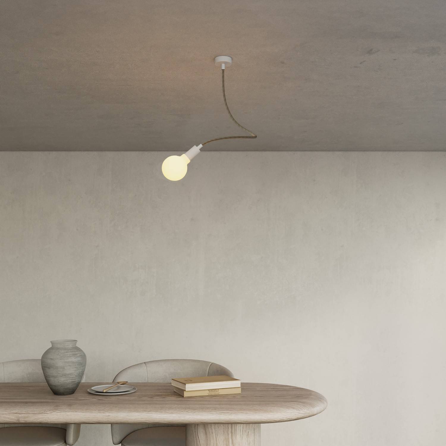 Lampă de perete și tavan Creative Flex de 60 cm