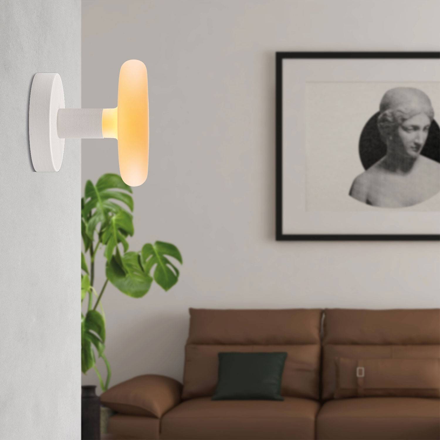 Fermaluce houten lamp met Dash LED lichtbron