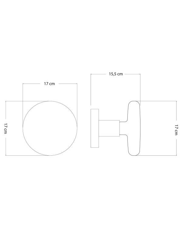 Fermaluce houten lamp met Dash LED lichtbron