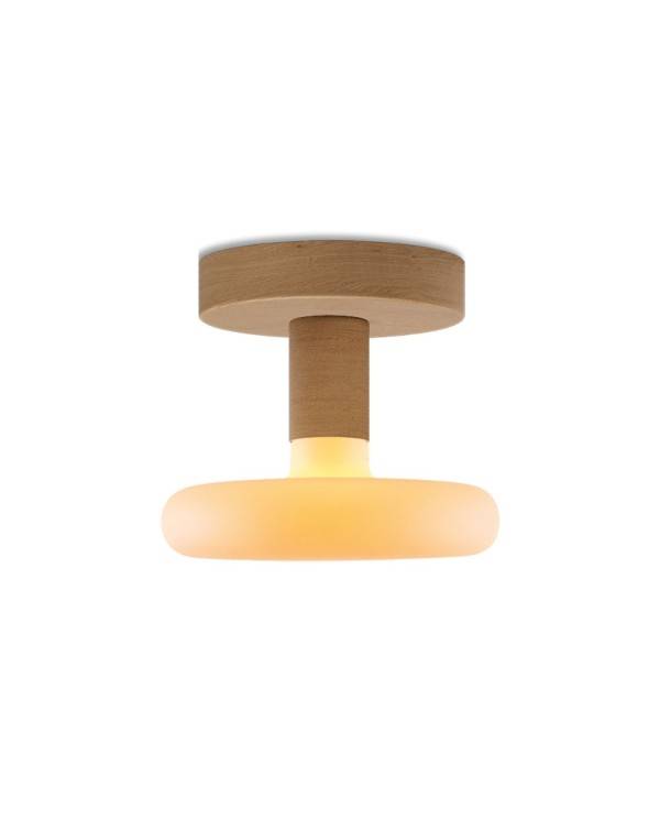 Fermaluce houten lamp met Dash LED lichtbron