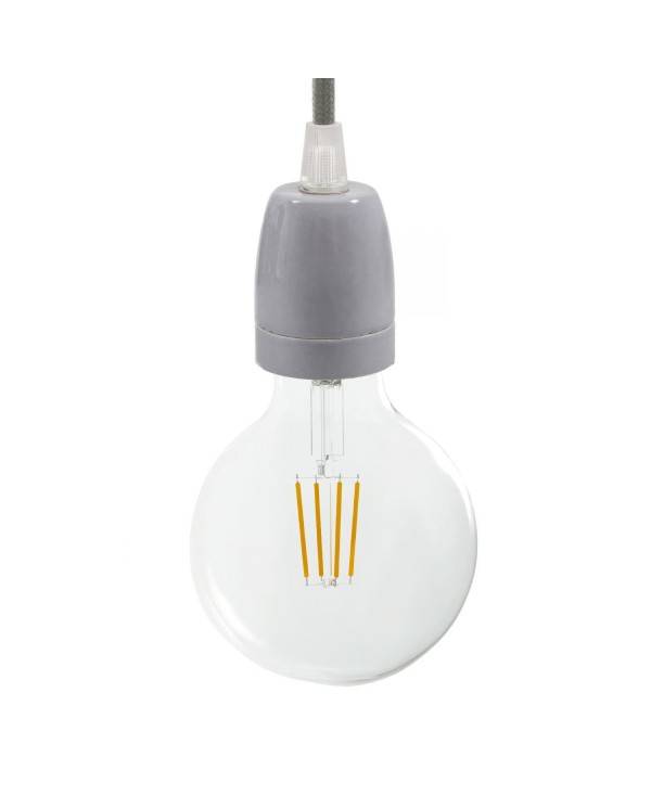 E27-Lampenfassungs-Kit aus Porzellan