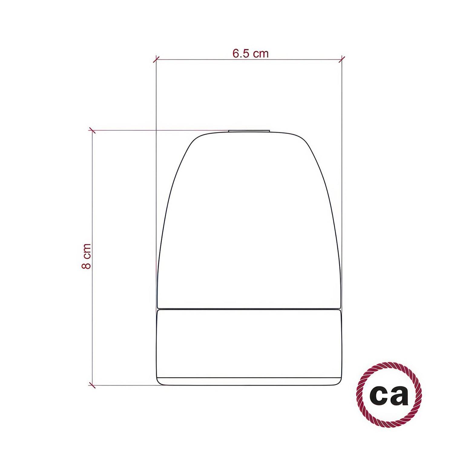 Kit portalámparas de porcelana E40