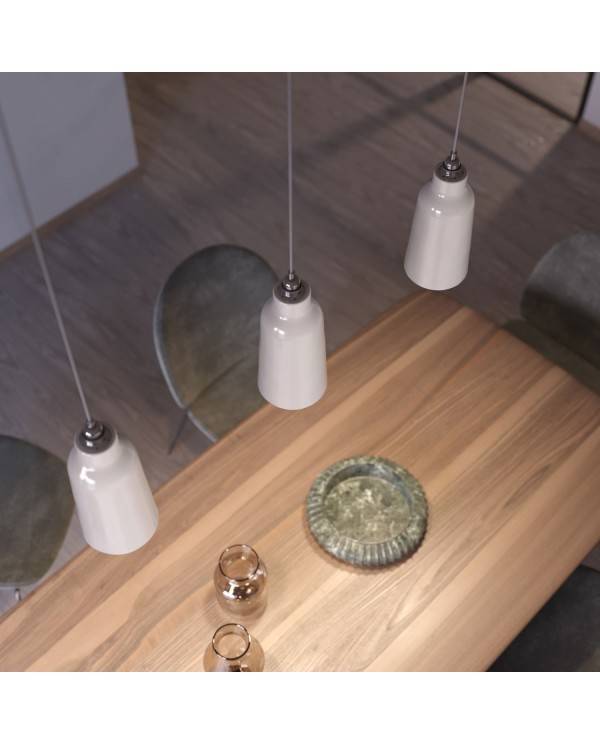 Kerámia lámpabúra Palack, Materia Kollekció - Made in Italy