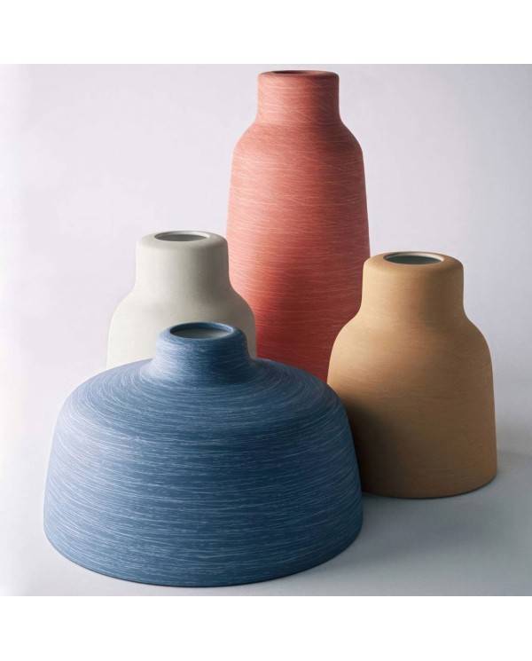 Abajur ceramic sticlă, colecția Materia - Fabricat în Italia