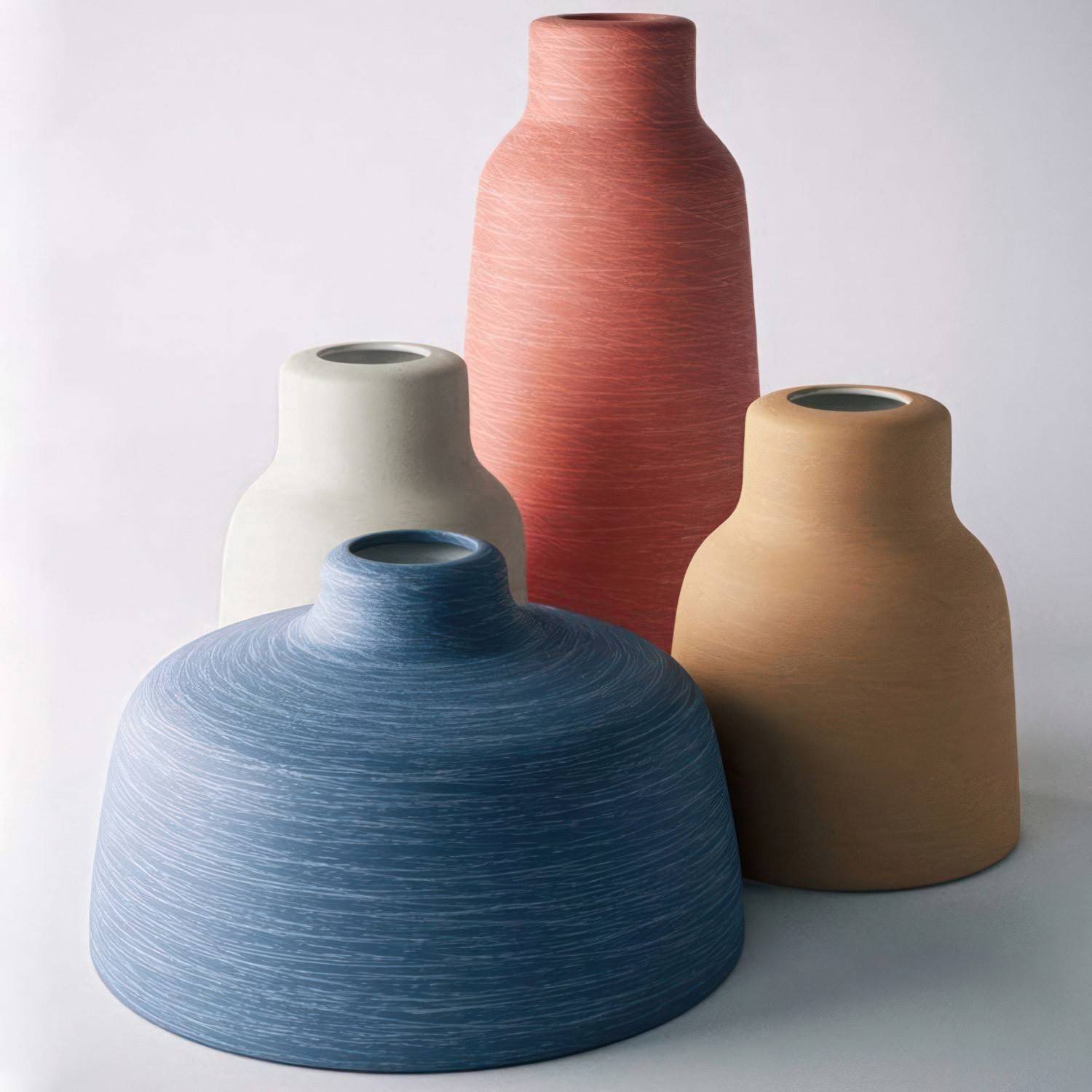 Keramické stínidlo ve tvaru vázy z kolekce Materia - Vyrobené v Itálii