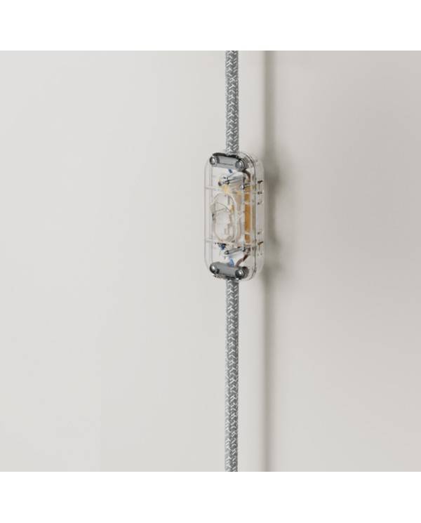 Kovové nástenné svietidlo Applique so zástrčkou