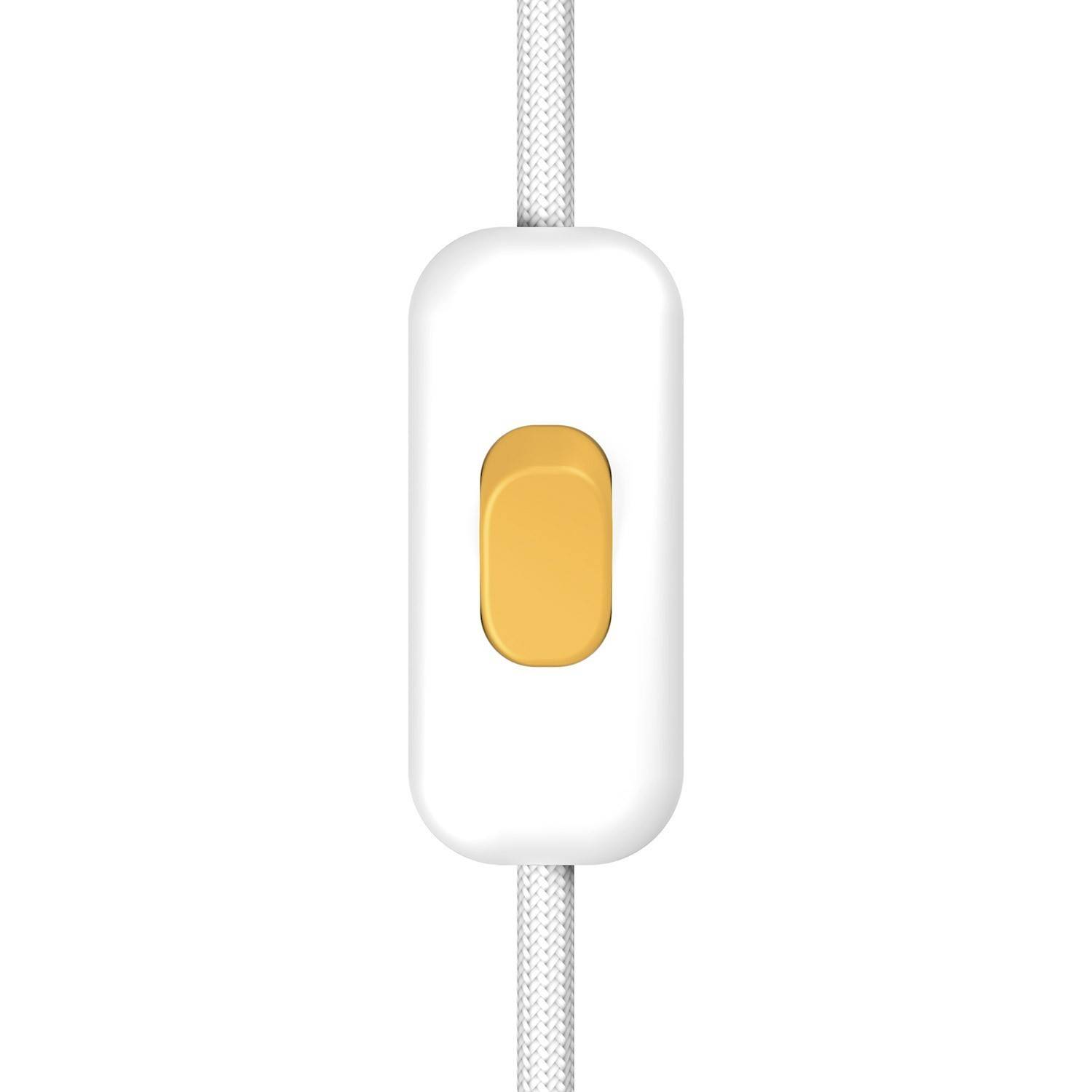 Interruptor unipolar em linha Creative Switch Branco