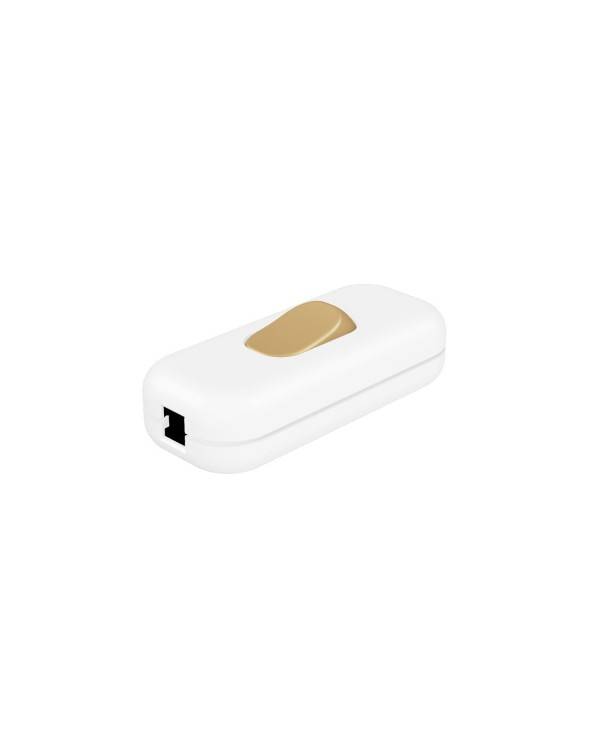 Interruptor unipolar em linha Creative Switch Branco