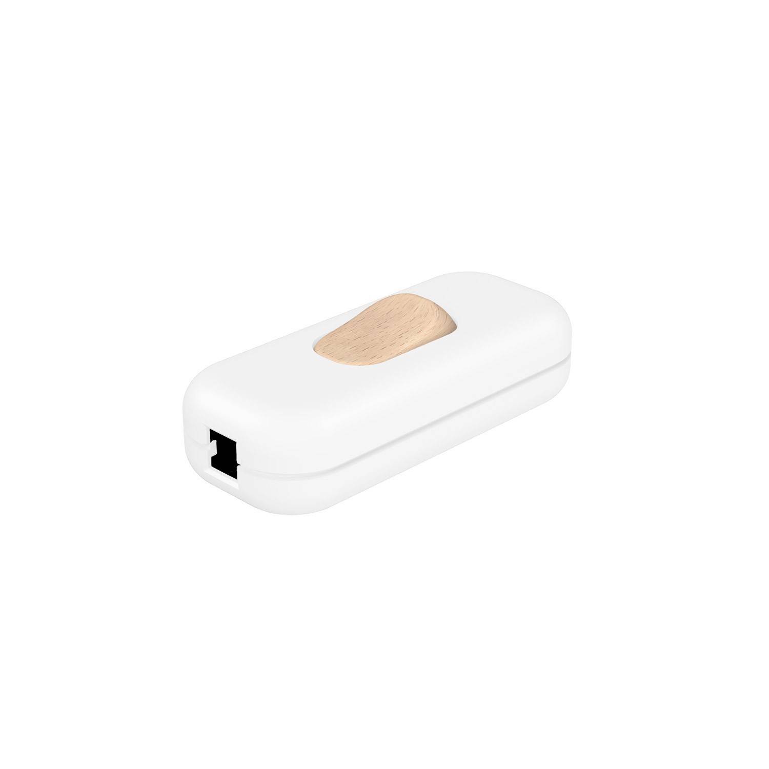 Interruptor unipolar em linha Creative Switch Branco