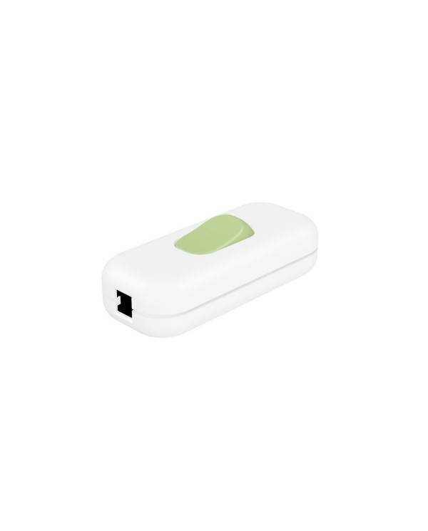 Interruptor unipolar em linha Creative Switch Branco