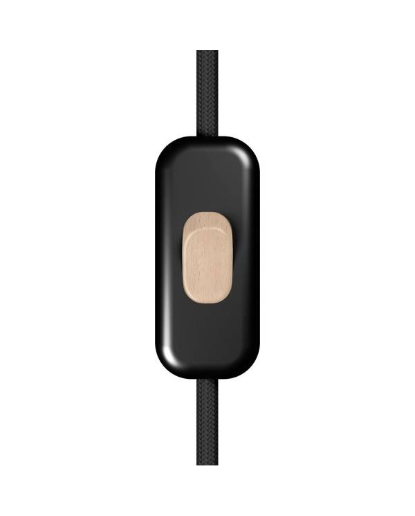 Inline single-pole switch Creative Switch Black