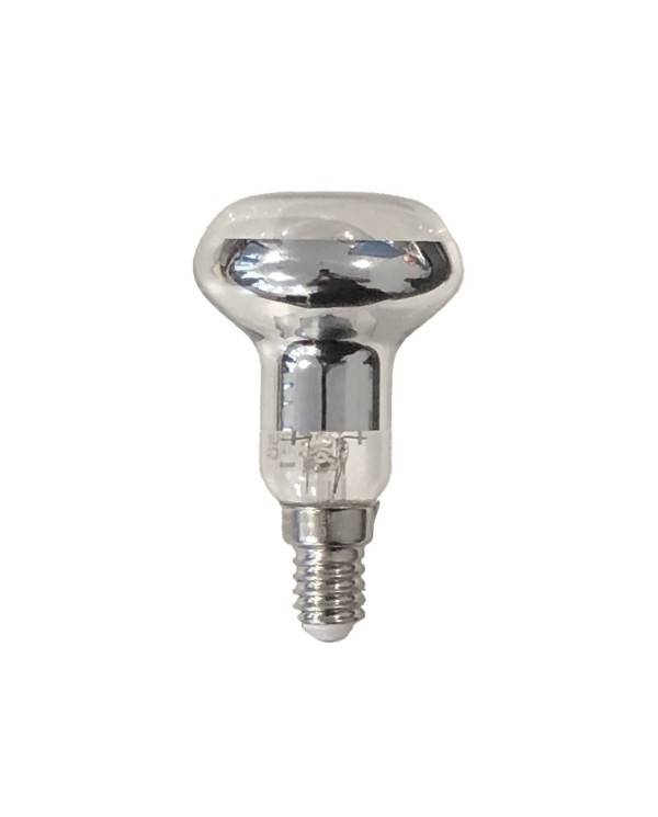 Lampa Fermaluce Flex 30 cu mini trandafir din lemn și proiector cu abajur Tub-E14