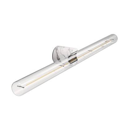 Lampă de perete sau tavan Esse14 pentru becul liniar LED S14d - rezistent la apă IP44