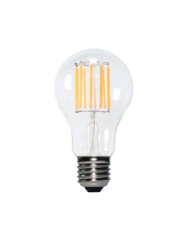 B02 Goccia A60 golden LED lampe 5V samling Vertikal glødetråd 1.3W E27 dæmpbar 2500K