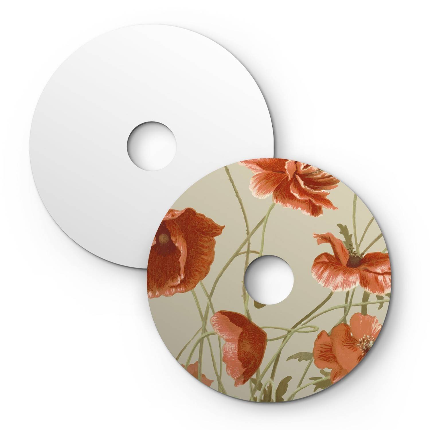 Ellepì mini abajur plat cu design floral 'Blossom Haven', diametru de 24 cm - Fabricat în Italia