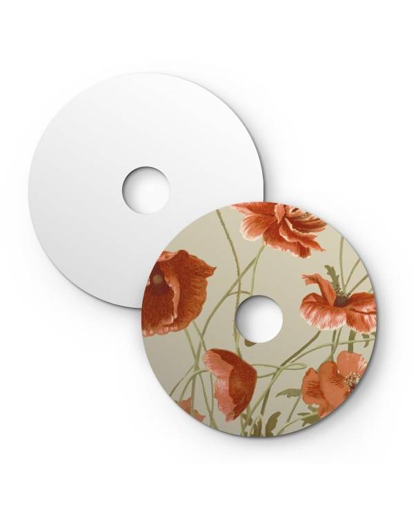 Ellepì mini abajur plat cu design floral 'Blossom Haven', diametru de 24 cm - Fabricat în Italia