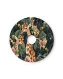 Ellepì mini platte lampenkap met jungle dieren 'Wildlife Whispers', 24 cm diameter - Made in Italy