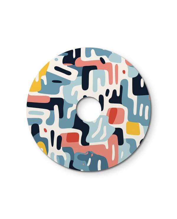 Ellepì mini ravno disk sjenilo s geometrijskim dizajnom 'Kaleidoscope', promjer 24 cm - Proizvedeno u Italiji