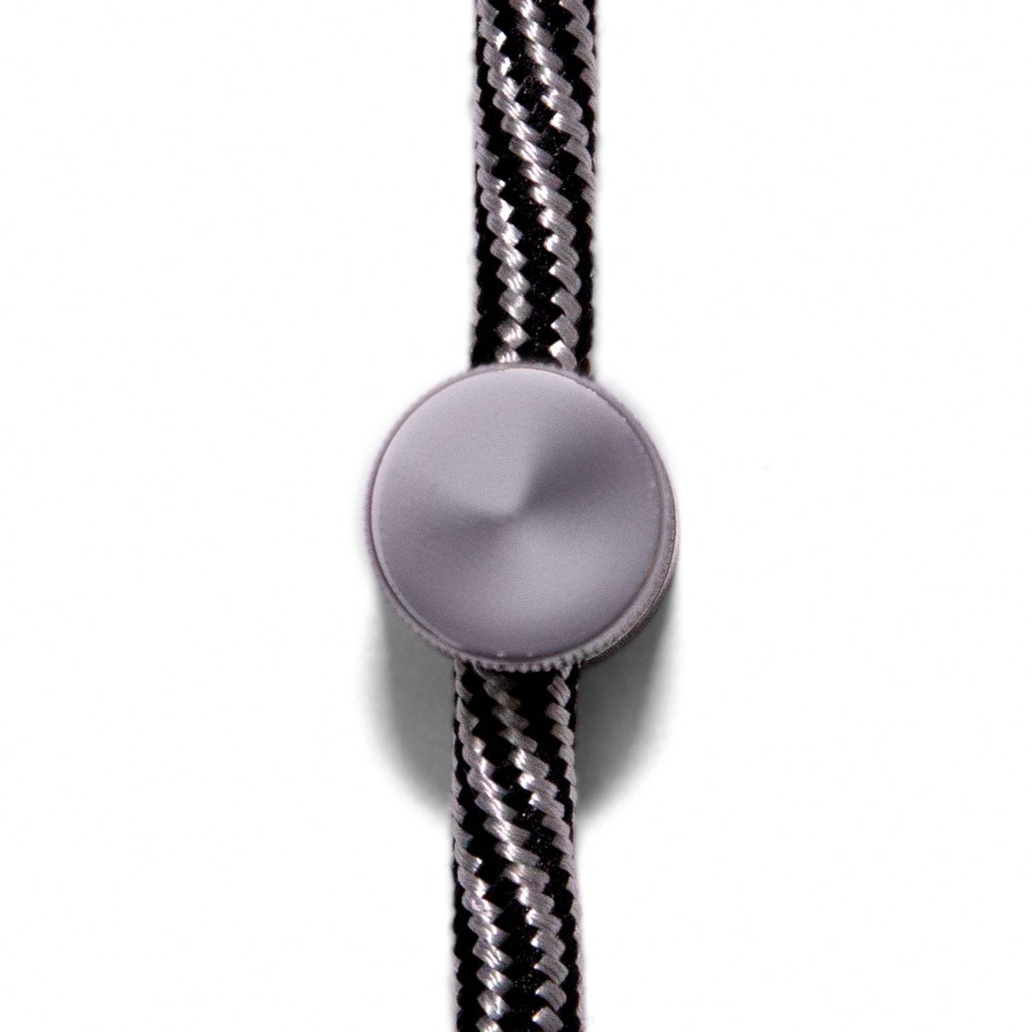 Sarè - kovová nástěnná kabelová svorka pro textilní kabely - 2 ks