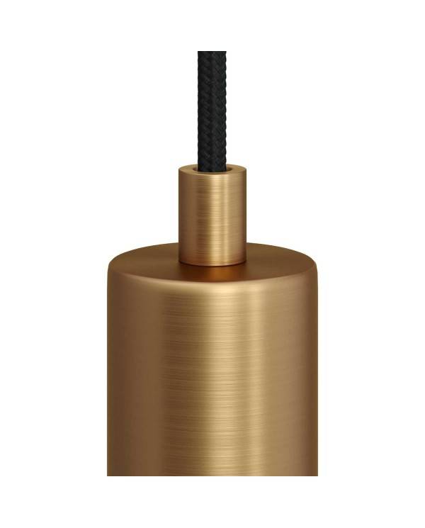 Válcová kovová kabelová průchodka se závitovou tyčkou, maticí a podložkou - 2 ks