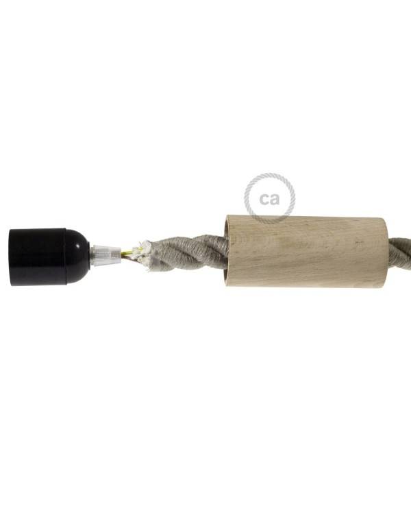 Kit de suport pentru becuri din lemn de dimensiune 2XL - Pentru cabluri de tip 2XL - E26