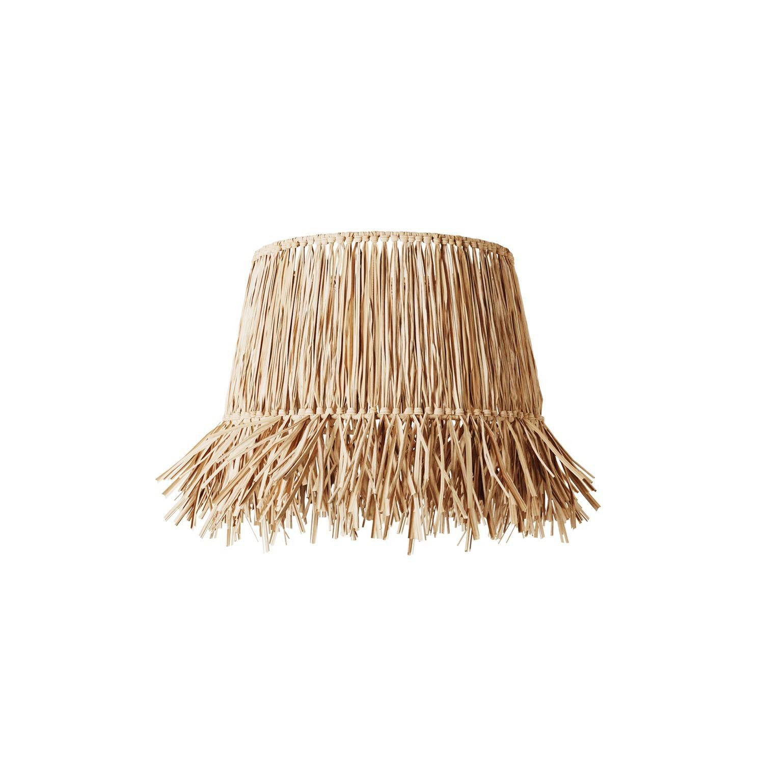 Honolulu lampskärm i raffia