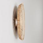 Wall and ceiling lamp with raffia lampshade Tahiti