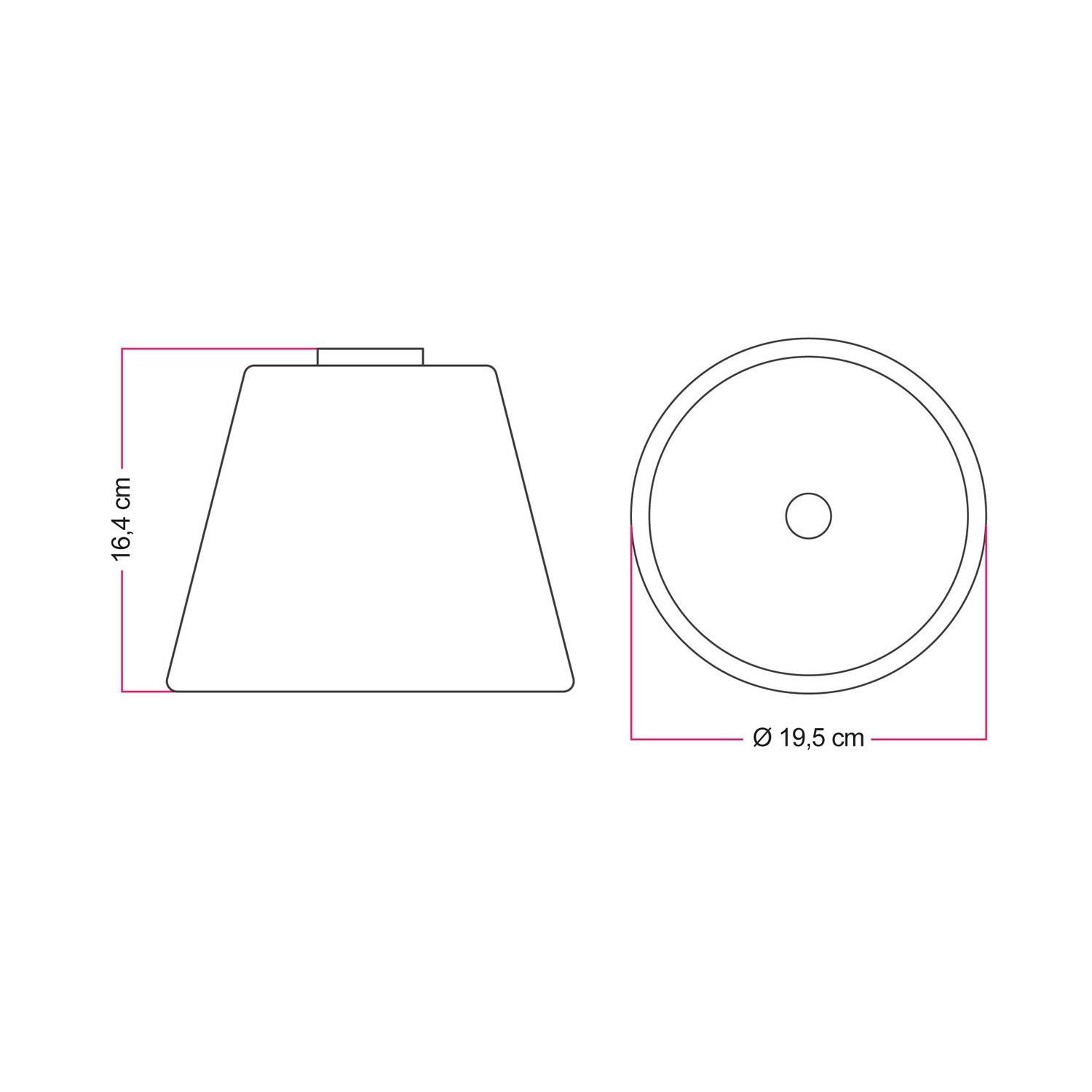 Design-Deckenleuchte mit transparenter kegelförmiger Ghost-Glühbirne