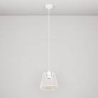 Loftslampe med transparent kegleformet Ghost-lyskilde