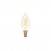 LED Golden Light Bulb Carbon Line Curved Spiral Filament Candle C35 2,5W 136Lm E14 1800K Dimmable - C01