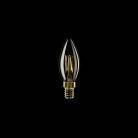 LED Glühbirne Golden Carbon Line Cage Filament Candle C35 3,5W 300Lm E14 2700K Dimmbar - C51