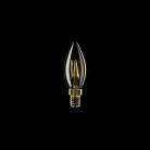 LED Gouden LED Carbon filament lamp C51 kaarsje C35 3,5W E14 Dimbaar 2700K