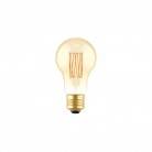 LED Gouden LED Carbon filament lamp C53 Drop A60 7W E27 Dimbaar 2700K