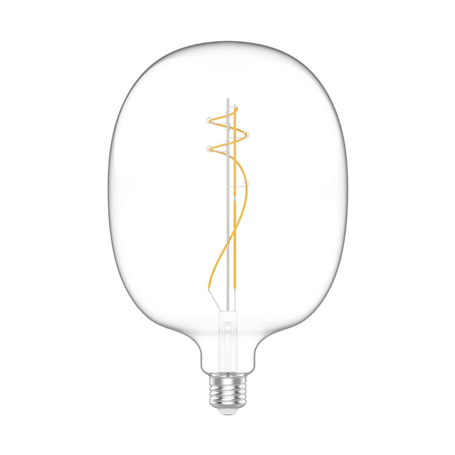 Lâmpada LED Transparente H01 Ellipse 170 10W E27 Regulável 2700K