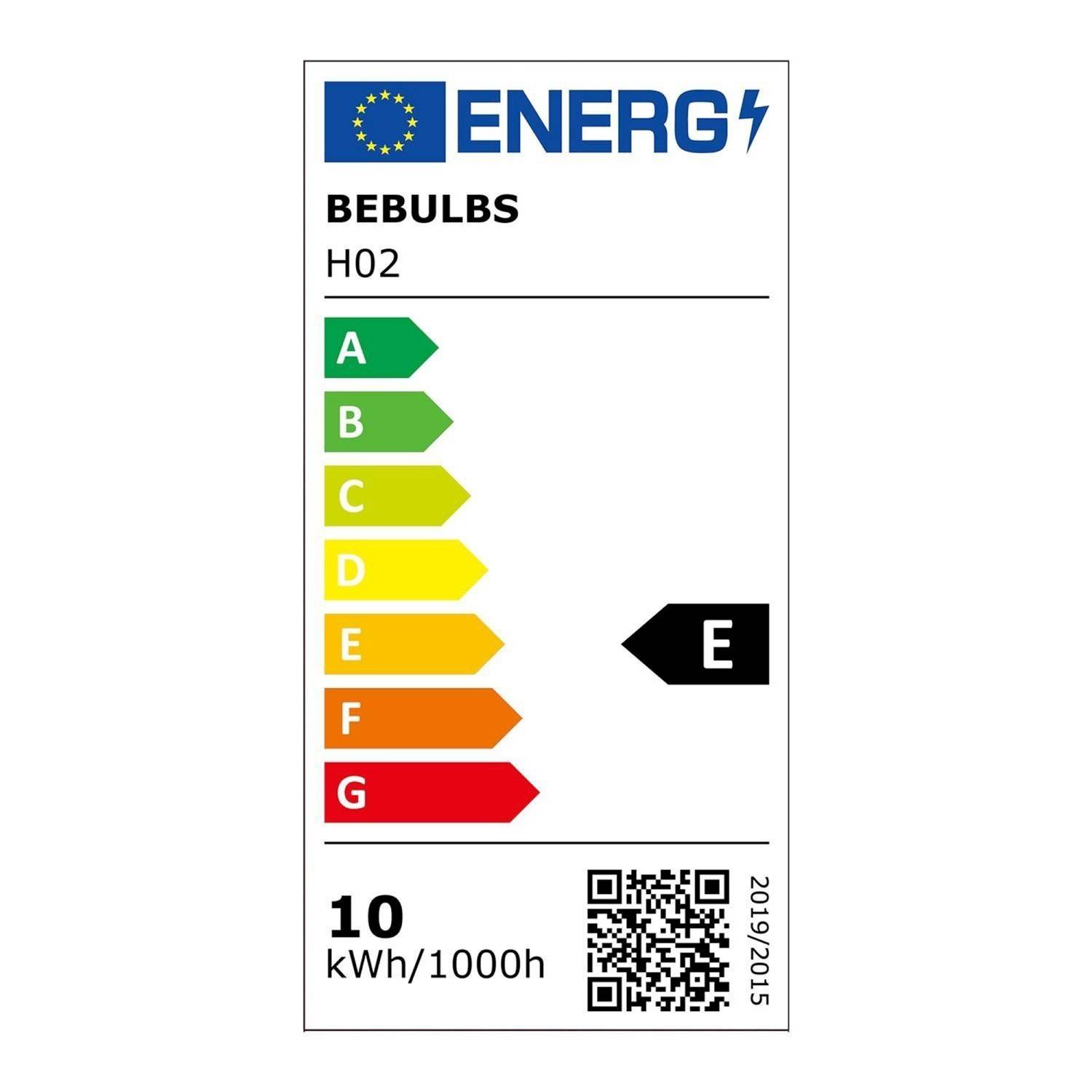 LED átlátszó H02 Ellipse 220 izzó 10W E27 fényerőszabályozható 2700K