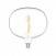 H02 Ellipse 220 transparent LED-lampa 10W E27 Dimbar 2700K