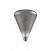 H09 Cone 140 smoky LED-lampa 10W E27 Dimbar 1800K