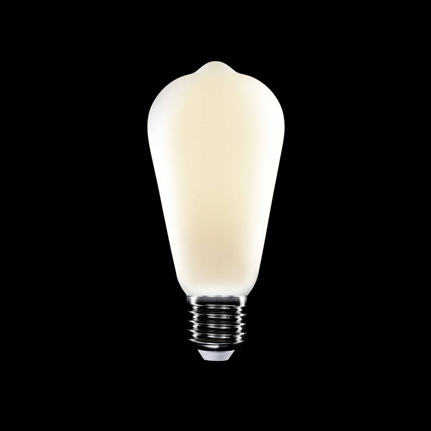 Lâmpada LED E27 CRI 95 ST64 7W 2700K Regulável - P02