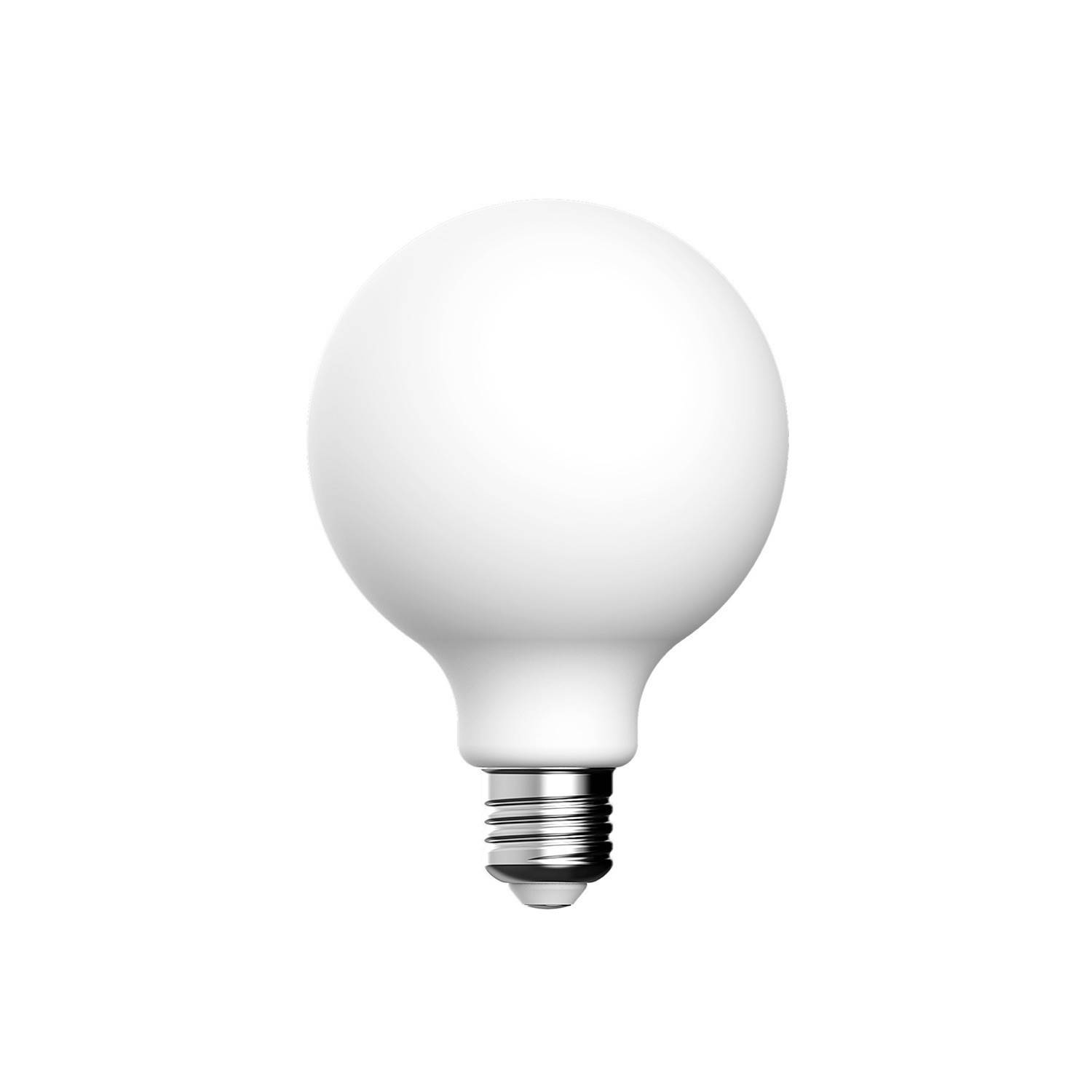 Bec cu LED cu efect de porțelan, CRI 95 G95 7W 640Lm E27 2700K reglabil - P03