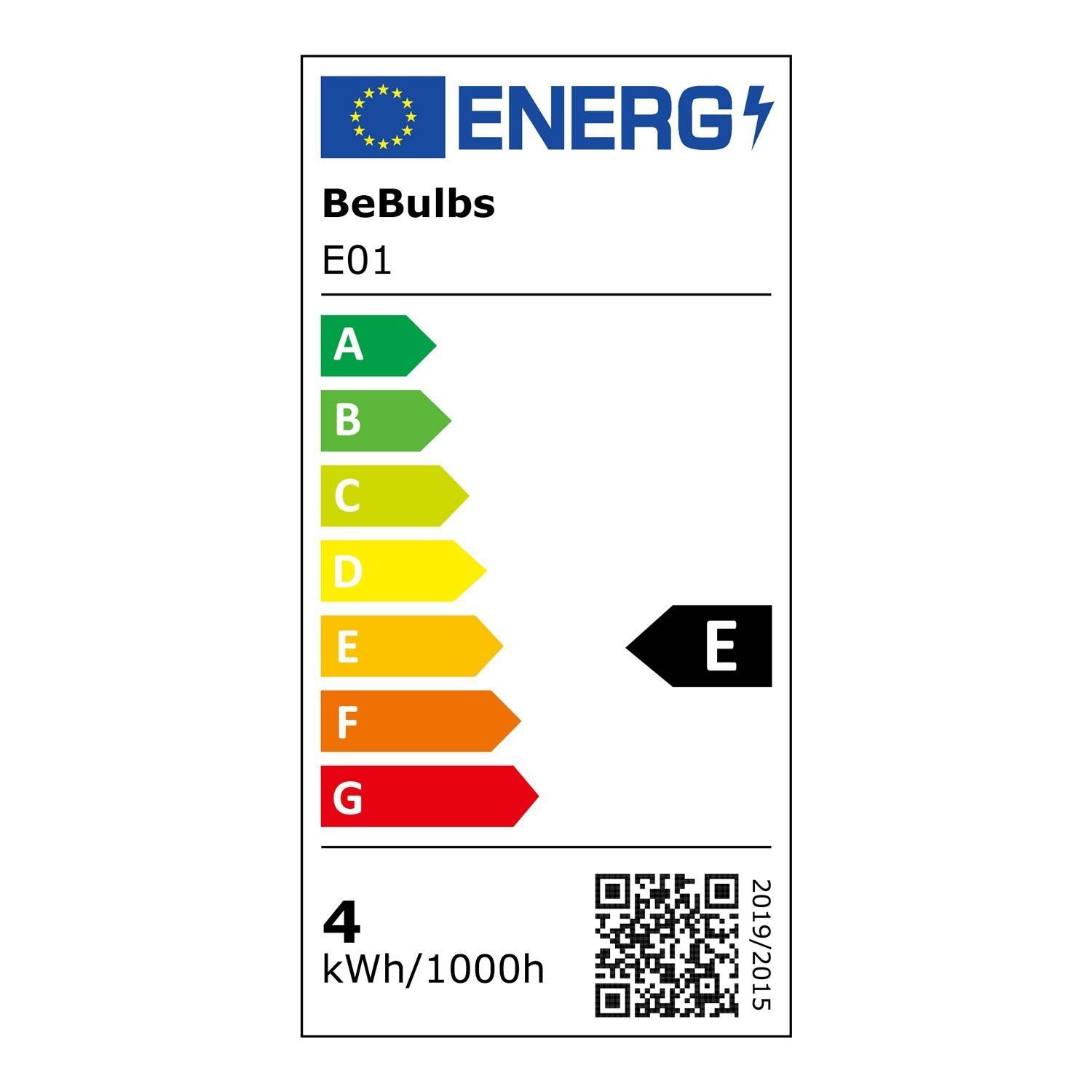 LED átlátszó mini gömb izzó G45 4W 470Lm E27 2700K - E01