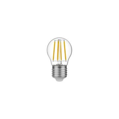 LED-pære Transparent Mini Globe G45 4W 470Lm E27 2700K - E01