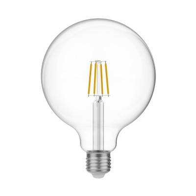 Ampoule LED Transparente Globo G125 4W 470Lm E27 2700K - E05