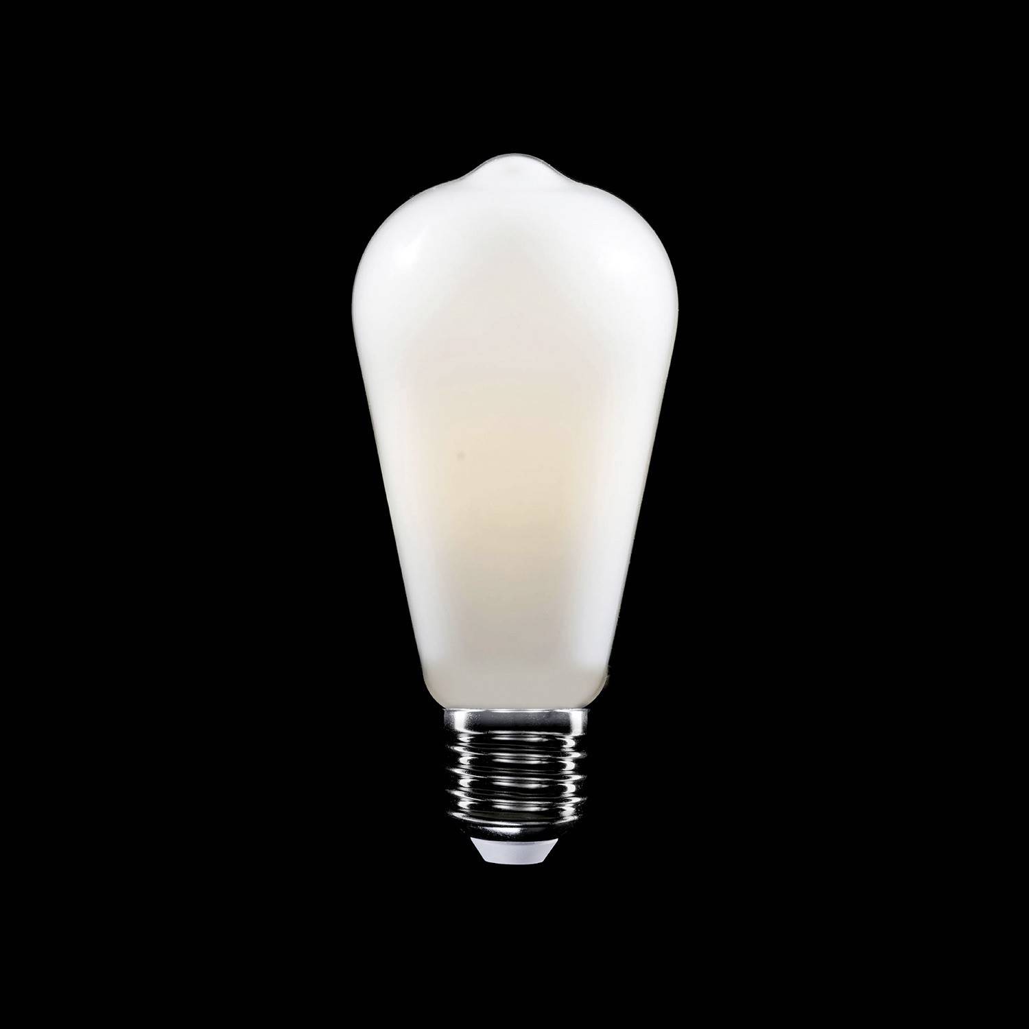 LED Glühbirne Edison ST64, mattweiß 4W 470Lm E27 2700K - M03