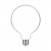 Bec LED sferic Milky Globe G125 4W 470Lm E27 2700K - M05