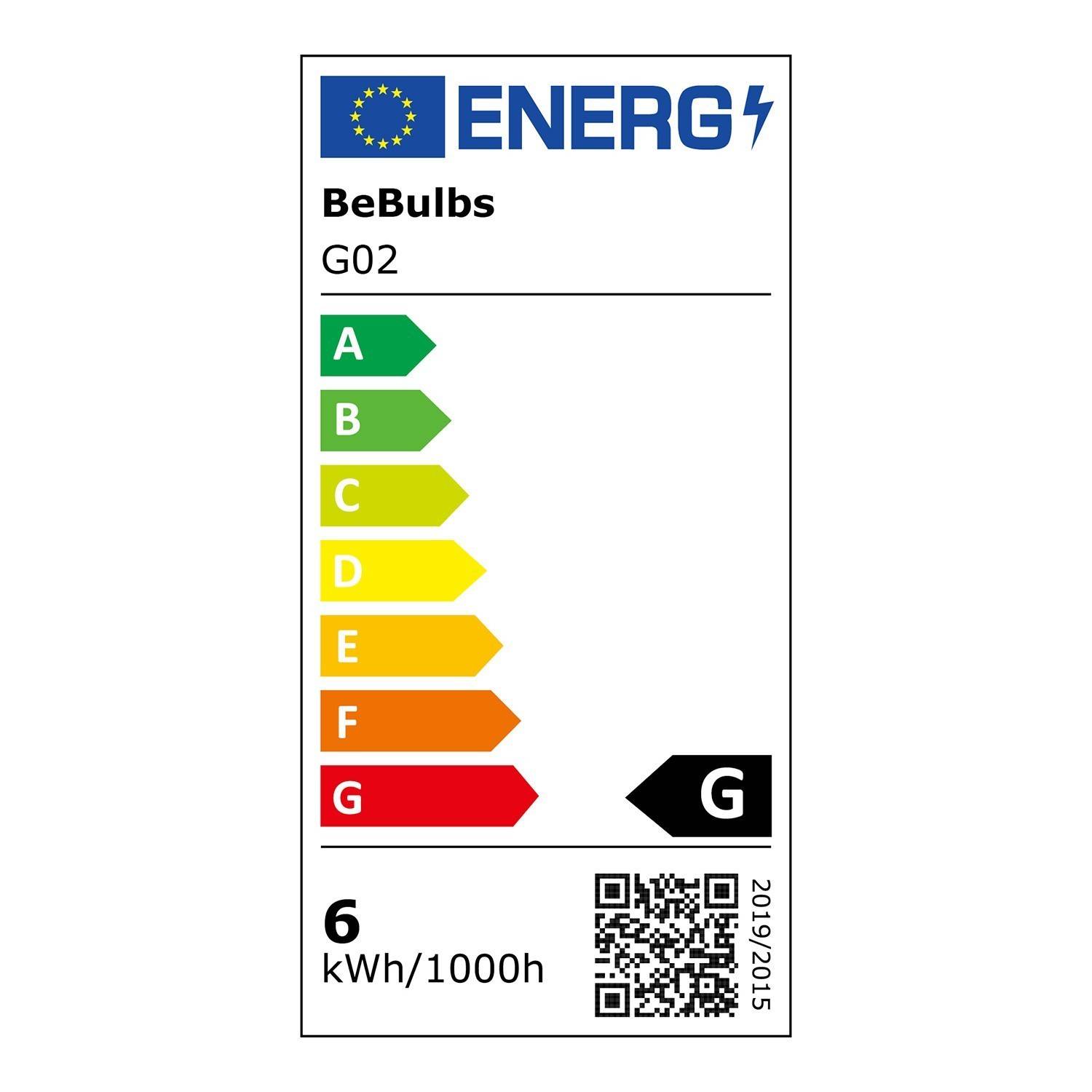 LED átlátszó izzó Ghost Line süllyesztett fánk 195x83 6W 500Lm E27 2200K Dimmelhető - G02