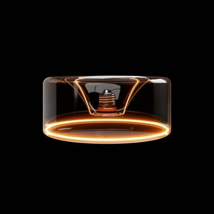 Smoky Ghost Line Recessed Donut LED-lampa 195x83 6W 380Lm E27 1900K Dimbar - G12